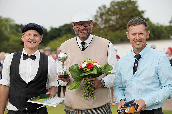 Segertrion i herrklassen, Emil, Magnus S och Magnus PA. Fotograf Teija Gärtner 